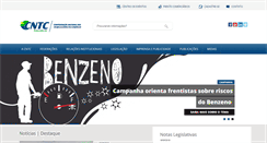 Desktop Screenshot of cntc.com.br