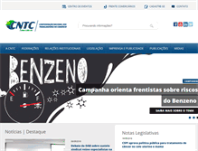 Tablet Screenshot of cntc.org.br